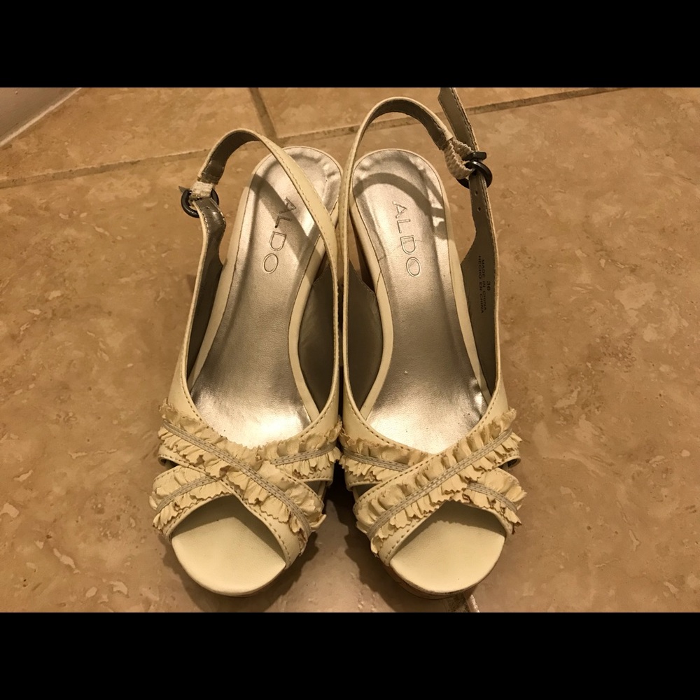 Aldo wedge sandals